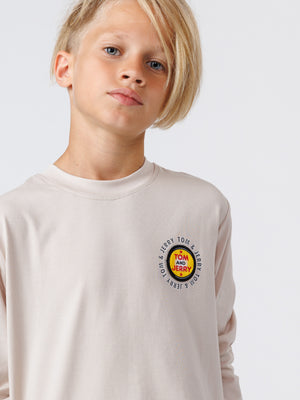 LONG FASHION SLEEVE T Beige / 14