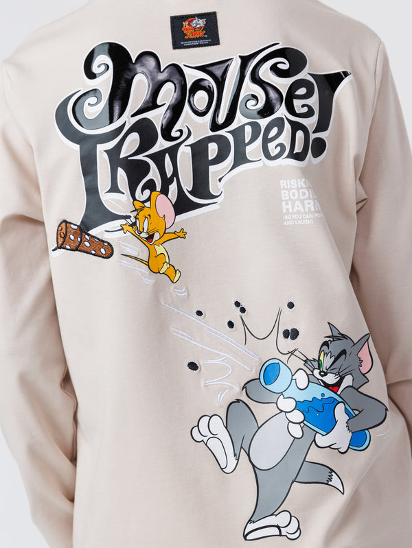 LONG FASHION SLEEVE T Beige / 14