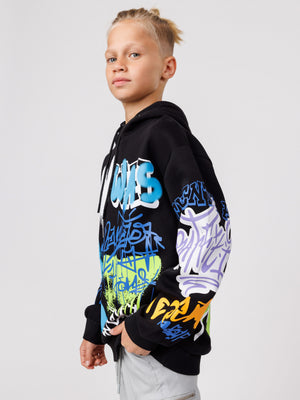 FASHION HOODIE Black / 14