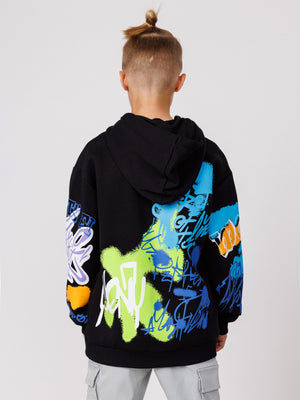FASHION HOODIE Black / 14