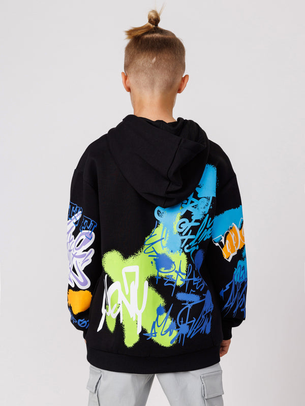 FASHION HOODIE Black / 14