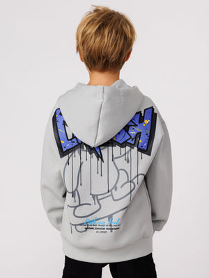 FASHION HOODIE Silver / 14