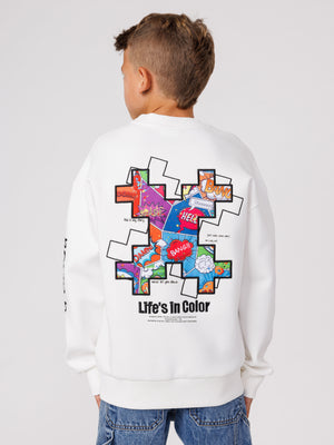 FASHION SWEATSHIRT White / 14