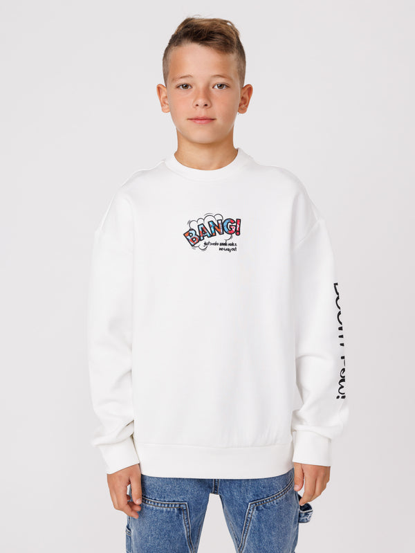 FASHION SWEATSHIRT White / 14