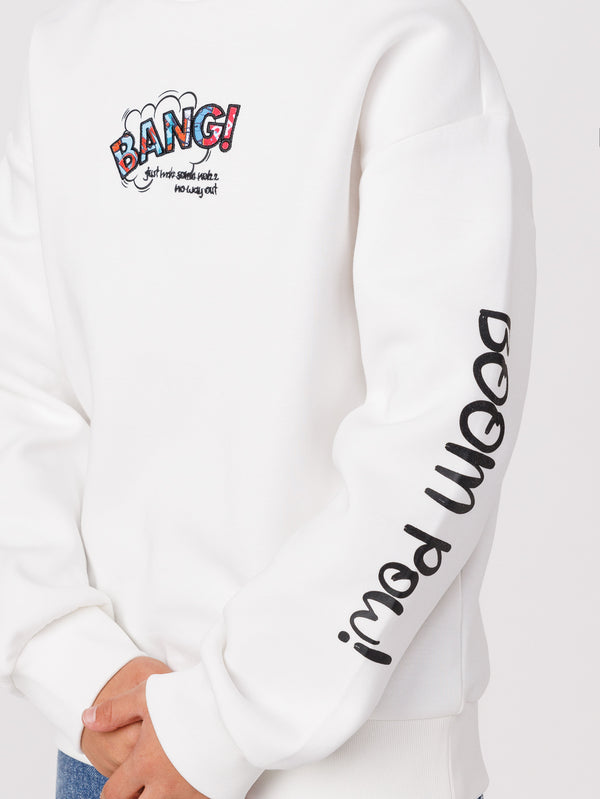 FASHION SWEATSHIRT White / 14