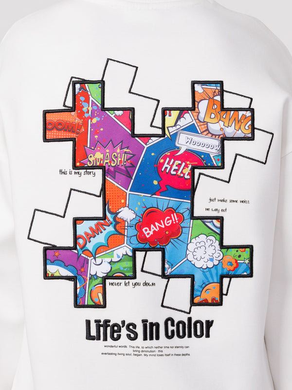 FASHION SWEATSHIRT White / 14