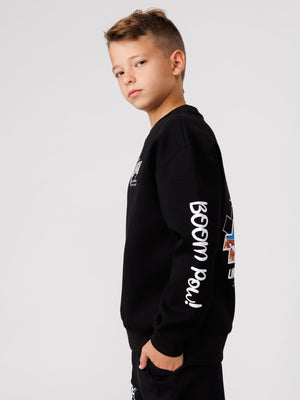 FASHION SWEATSHIRT Black / 14