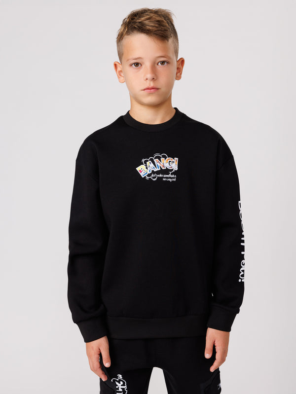 FASHION SWEATSHIRT Black / 14