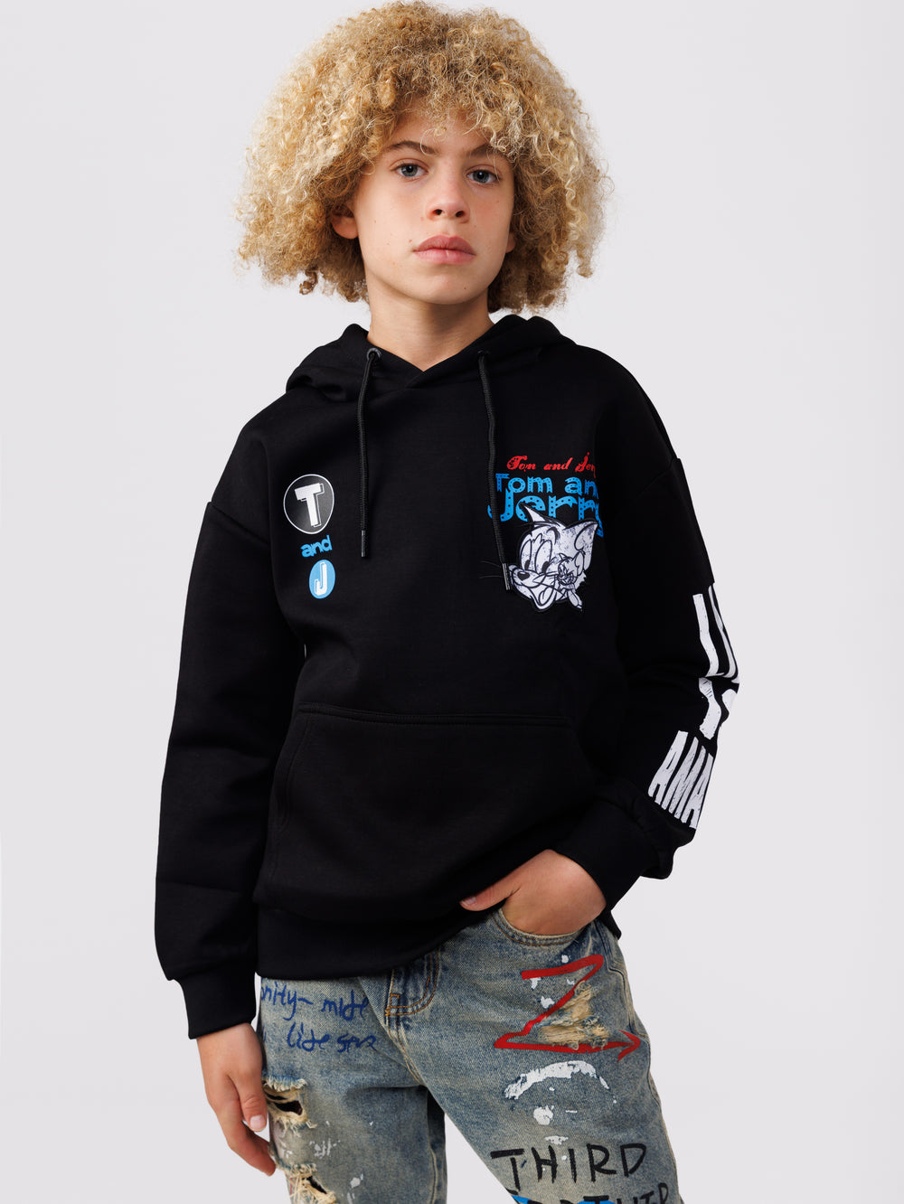 FASHION HOODIE Black / 14