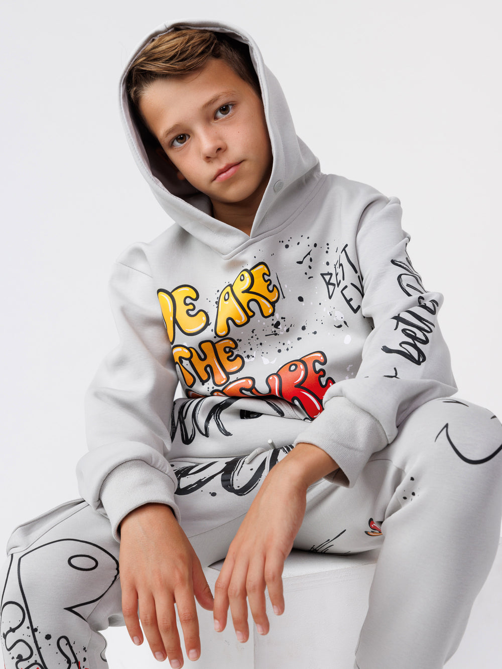 FASHION SET TOP Gray / 14