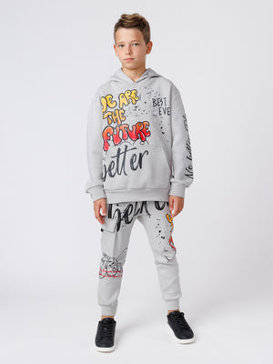 FASHION SET TOP Gray / 14
