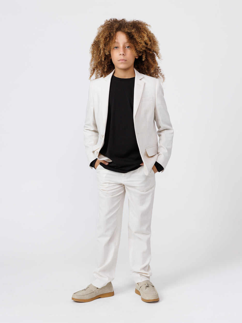 EVENING PANTS Cream / 14