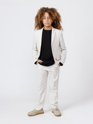 EVENING PANTS Cream / 14
