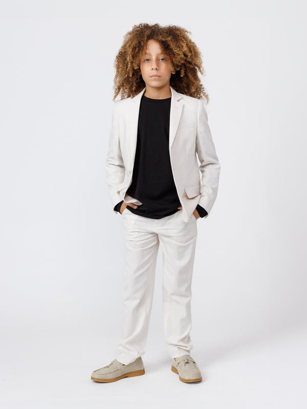 EVENING PANTS Cream / 14