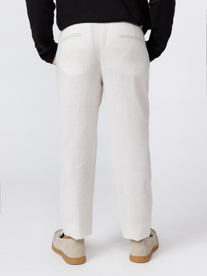 EVENING PANTS Cream / 14