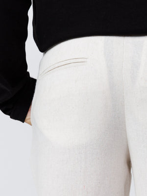 EVENING PANTS Cream / 14