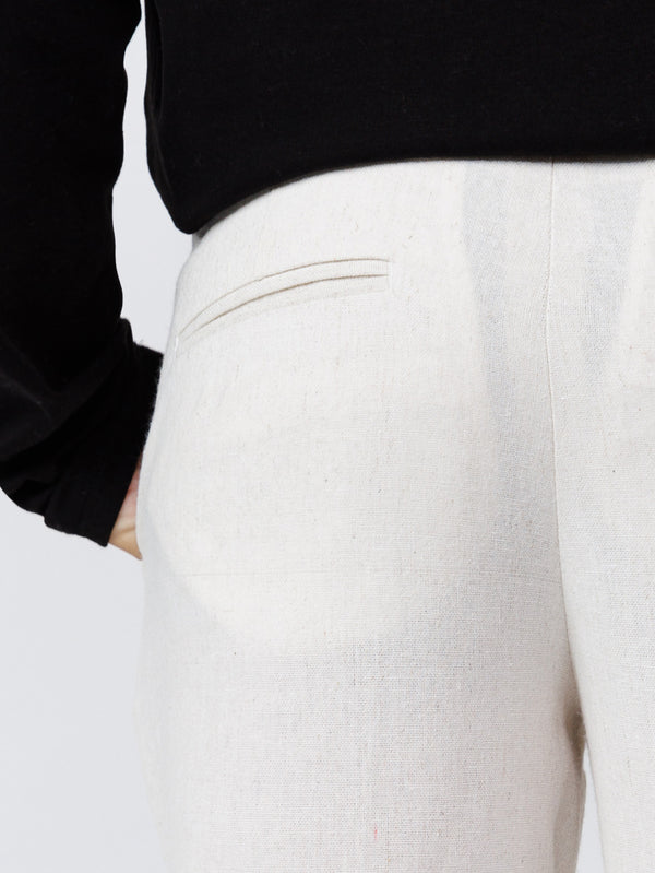 EVENING PANTS Cream / 14