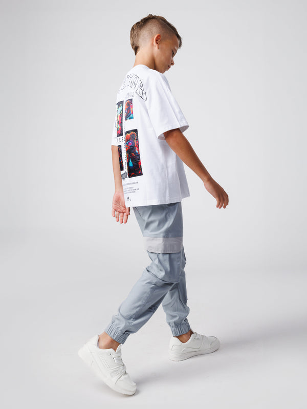 CARGO WOVEN PANTS Gray / 14