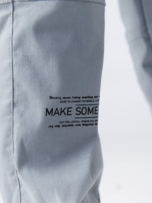 CARGO WOVEN PANTS Gray / 14