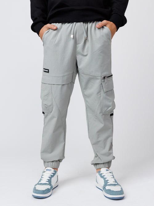 CARGO WOVEN PANTS Gray / 14