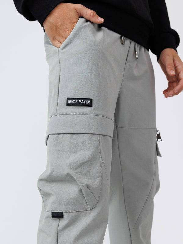 CARGO WOVEN PANTS Gray / 14