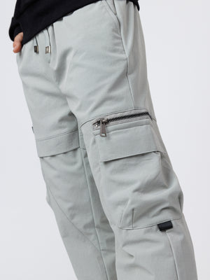 CARGO WOVEN PANTS Gray / 14