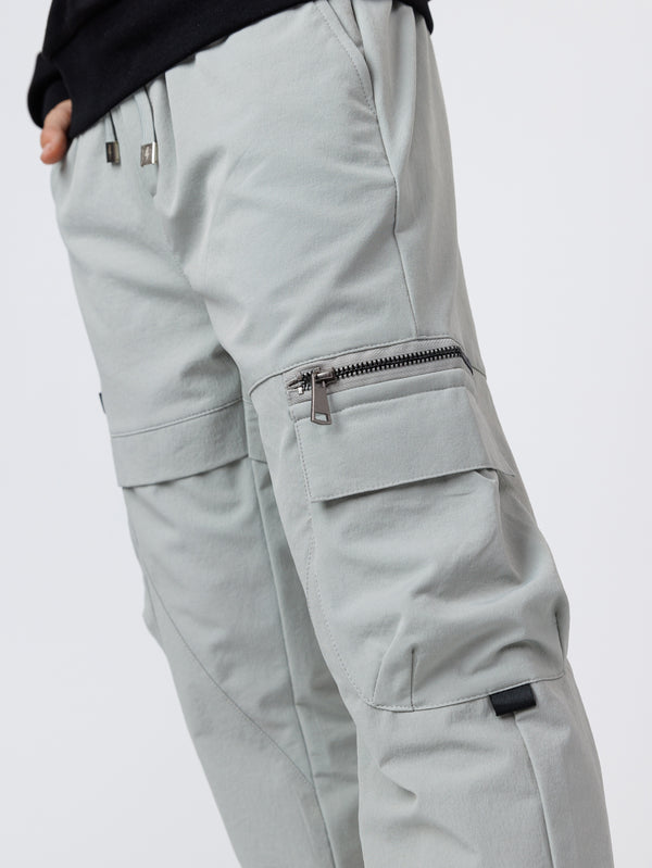 CARGO WOVEN PANTS Gray / 14