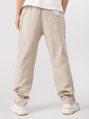 WOVEN PANTS Beige / 14