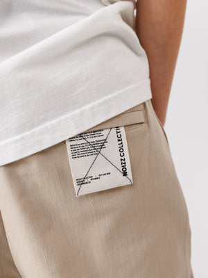 WOVEN PANTS Beige / 14
