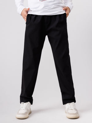 WOVEN PANTS Black / 14