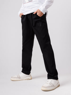 WOVEN PANTS Black / 14