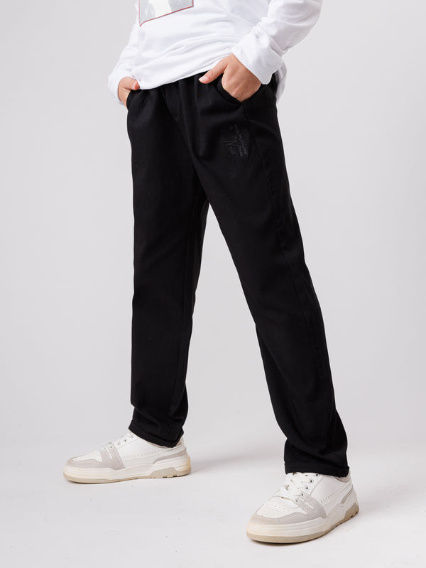 WOVEN PANTS Black / 14