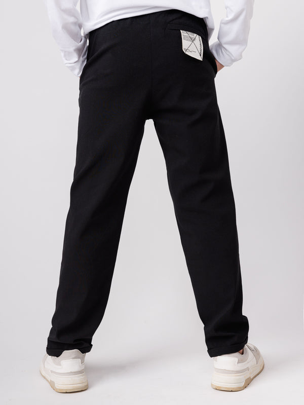 WOVEN PANTS Black / 14