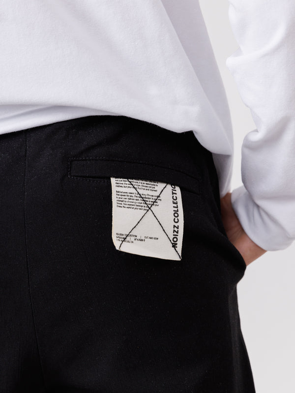 WOVEN PANTS Black / 14