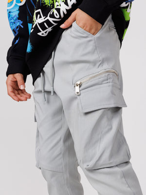 EVENING PANTS Gray / 14