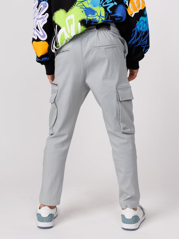 EVENING PANTS Gray / 14