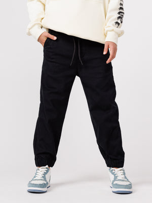WOVEN PANTS Black / 14