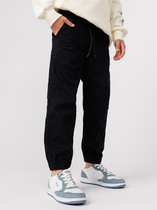 WOVEN PANTS Black / 14