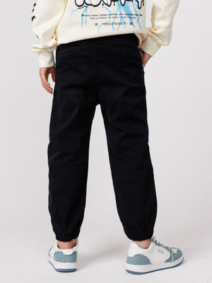 WOVEN PANTS Black / 14