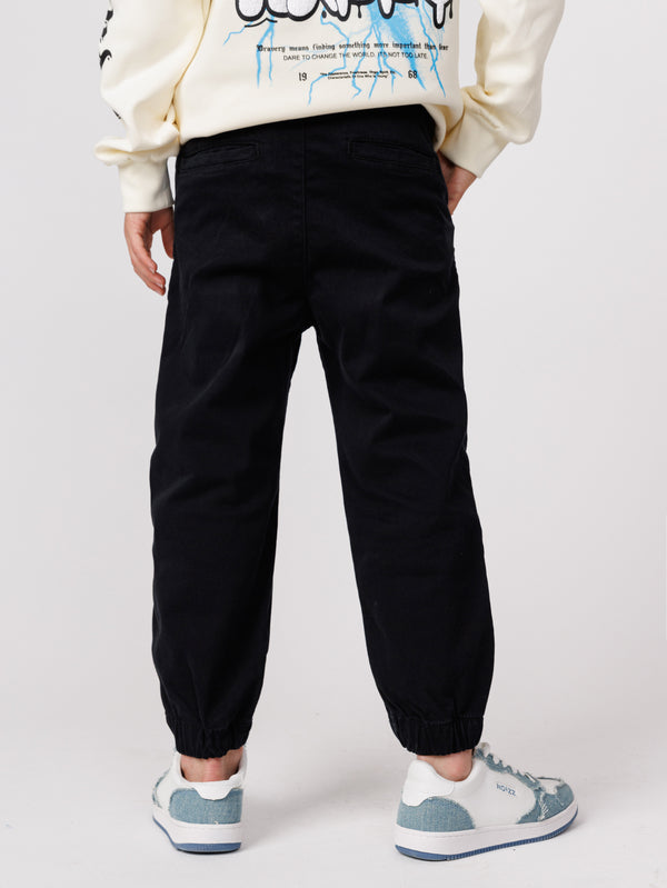 WOVEN PANTS Black / 14