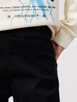 WOVEN PANTS Black / 14