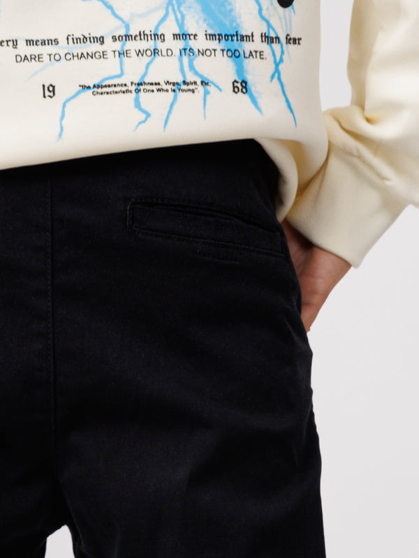 WOVEN PANTS Black / 14