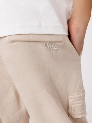CARGO WOVEN PANTS Beige / 14