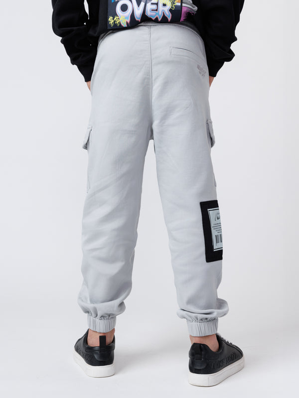 CARGO WOVEN PANTS Gray / 14