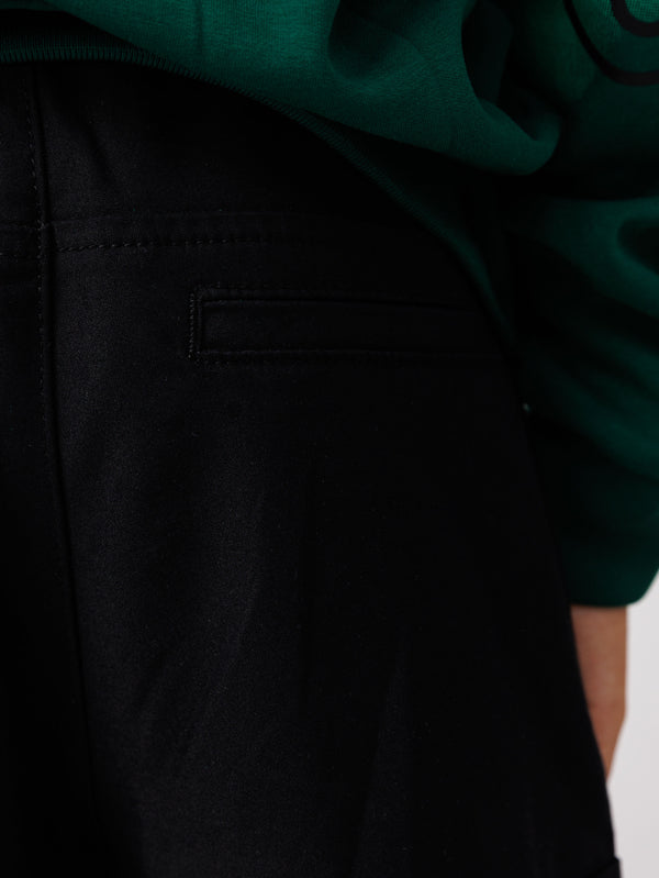 CARGO WOVEN PANTS Black / 14