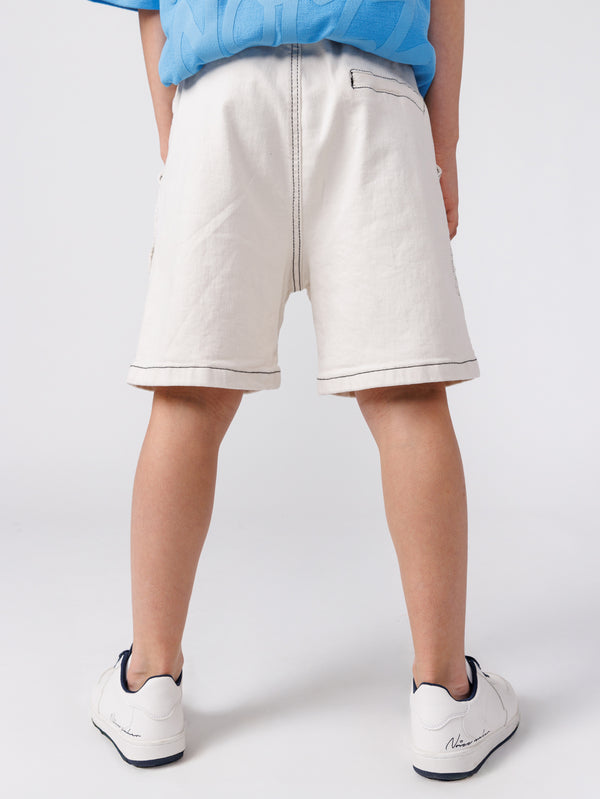 JOGG JEANS BERMUDA Cream / 14