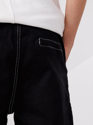 JOGG JEANS BERMUDA Black / 14