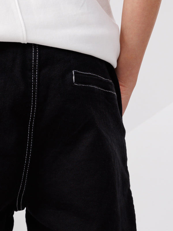 JOGG JEANS BERMUDA Black / 14