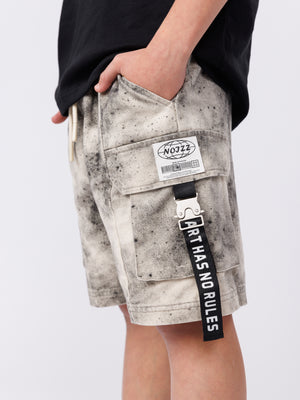 WOVEN BERMUDA Dark Gray / 14