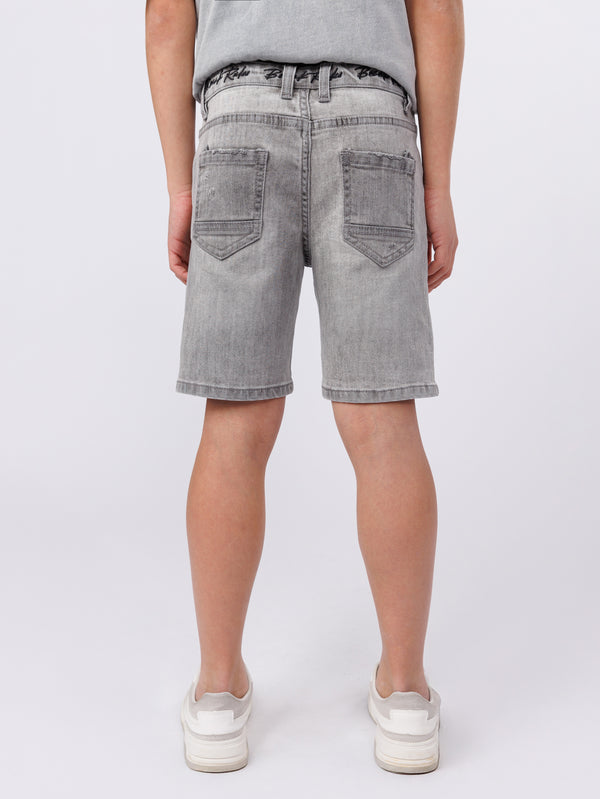 JEANS BERMUDA Light Gray / 14